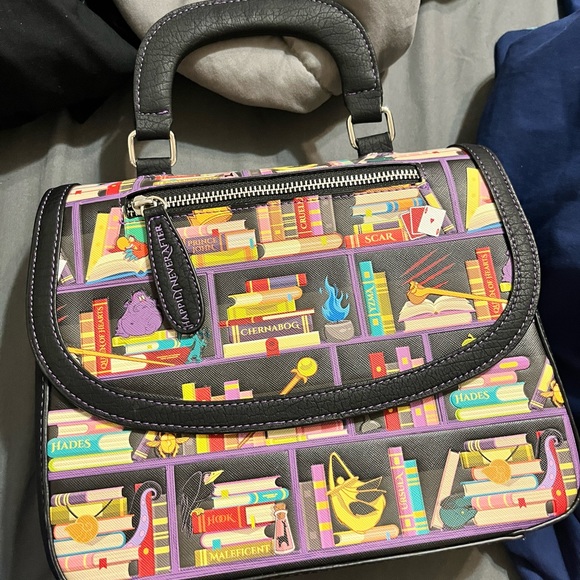 Loungefly Villain Book Purse - Picture 1 of 3